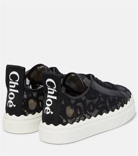 chloe sneakers lace.